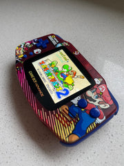 Nintendo Gameboy Advance Game Boy Backlit Modified IPS V2 Led Lcd Super Mario bros.