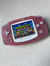 Nintendo Gameboy Advance Game Boy Backlit Modified IPS V2 Led Lcd Clear Pink