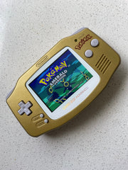 Nintendo Gameboy Advance Game Boy Backlit Modified IPS V5 Led Lcd Pokémon Gold