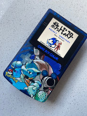 Nintendo Gameboy Color Colour Game Boy BACKLIT IPS Q5 V2 GBC Blastoise PokΓ©mon