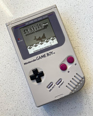 Nintendo Gameboy DMG 01 Game Boy Backlit IPS V2 LCD Off White Play it Loud!