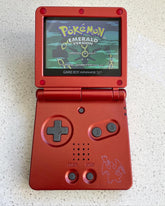Nintendo Gameboy Advance SP GBA IPS Backlit Lcd Console AGS101 Charizard Pokémon