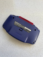Nintendo Gameboy Advance Game Boy Backlit Modified IPS V2 Led Lcd Indigo Purple
