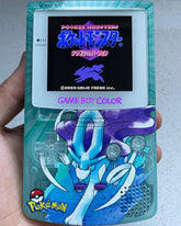 Nintendo Gameboy Color Colour Game Boy Backlit IPS Q5 V2 GBC Pokémon SUICUNE
