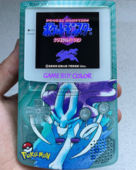 Nintendo Gameboy Color Colour Game Boy Backlit IPS Q5 V2 GBC Pokémon SUICUNE