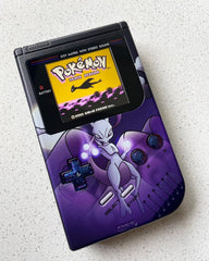 Nintendo Gameboy DMG Game Boy Backlit IPS V2 LCD Play It Loud! Mewtwo Edition