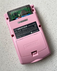 Nintendo Gameboy Color Colour Game Boy Backlit IPS Q5 Laminated GBC PINK