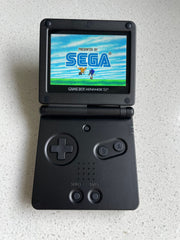 Nintendo Gameboy Advance SP GBA IPS Backlit Lcd Console AGS101 Triple Black