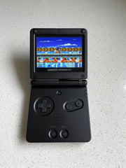 Nintendo Gameboy Advance SP GBA IPS Backlit Lcd Console AGS101 Triple Black