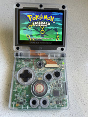 Nintendo Gameboy Advance SP GBA IPS v2 Backlit Lcd Screen Console Ags 101 Clear