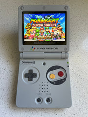 Nintendo Gameboy Advance SP GBA IPS Backlit lcd Console ags 101 Super Famicom