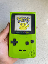 Nintendo Gameboy Color Colour Game Boy BACKLIT IPS Q5 Laminated GBC Kiwi Green