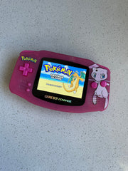 Nintendo Gameboy Advance Game Boy Backlit Modified IPS V2 Led Lcd Mew Pokémon