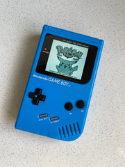 Nintendo Gameboy DMG 01 Game Boy Backlit IPS V2 LCD Play it Loud! Hyper Blue