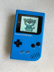 Nintendo Gameboy DMG 01 Game Boy Backlit IPS V2 LCD Play it Loud! Hyper Blue