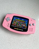 Nintendo Gameboy Advance Game Boy Backlit Modified IPS V2 Led Lcd Pink