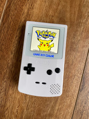 Nintendo Gameboy Color Colour Game Boy Backlit IPS Q5 Laminated GBC WHITE
