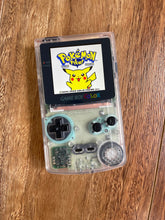 Nintendo Gameboy Color Game Boy Colour Backlit Modified IPS Q5 V2 Led Lcd Clear Ice