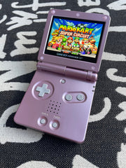 Nintendo Gameboy Advance SP GBA IPS Backlit lcd Console ags 101 Pearl Pink