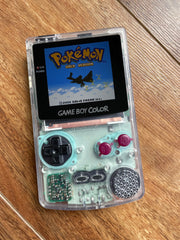 Nintendo Gameboy Color Colour Game Boy Backlit IPS Q5 Laminated GBC DMG Style