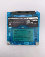 Nintendo Gameboy Advance SP GBA IPS v2 Backlit Lcd Screen Console Ags 101 Clear Blue Glow