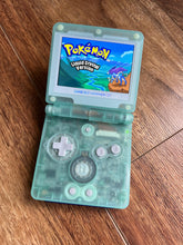 Nintendo Gameboy Advance SP GBA Ips Backlit LCD Screen Console Ags 101 Glow Turquoise