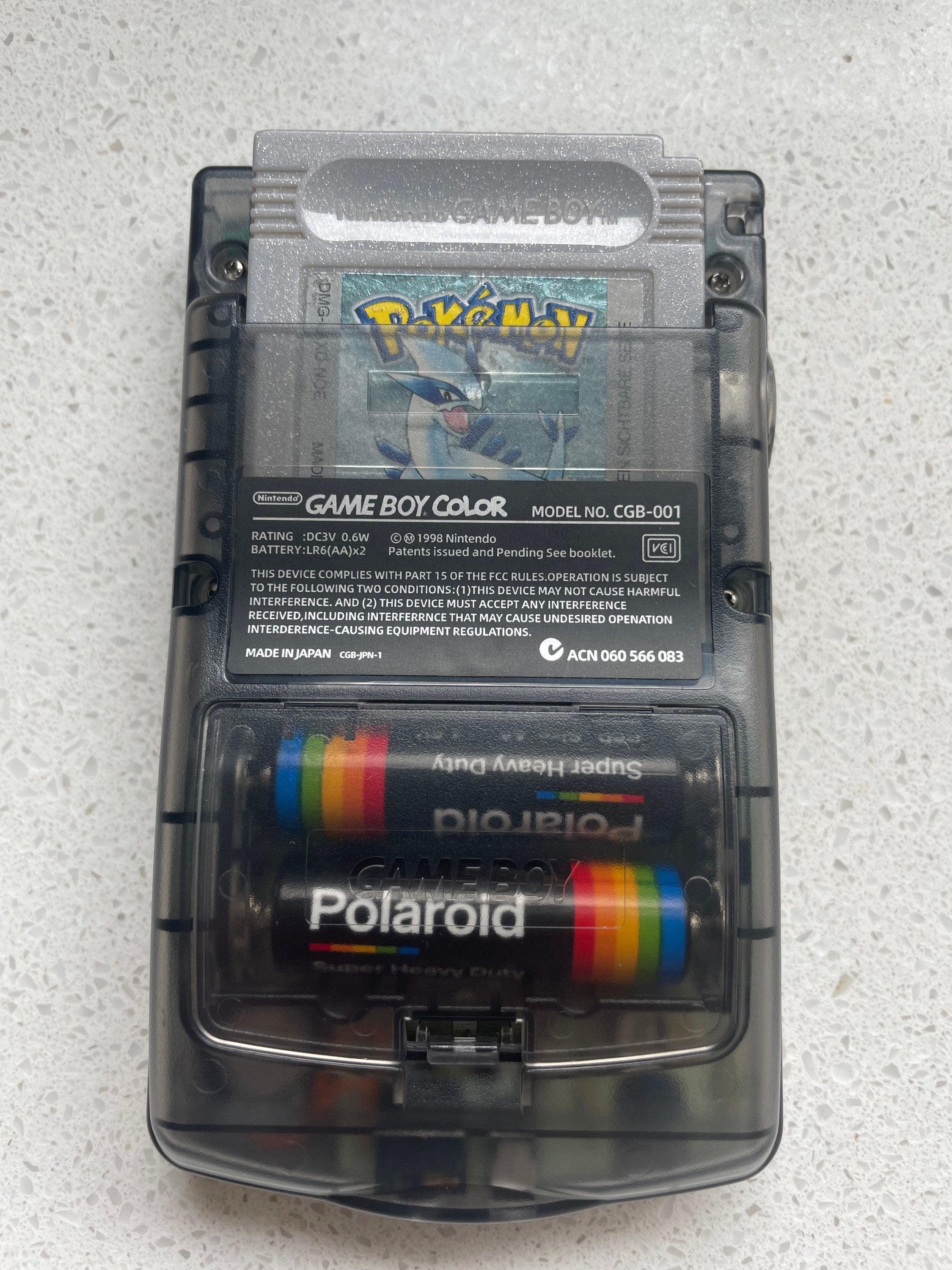 Nintendo Gameboy Color Colour Game Boy BACKLIT IPS Q5 V2 GBC Snorlax Pokémon
