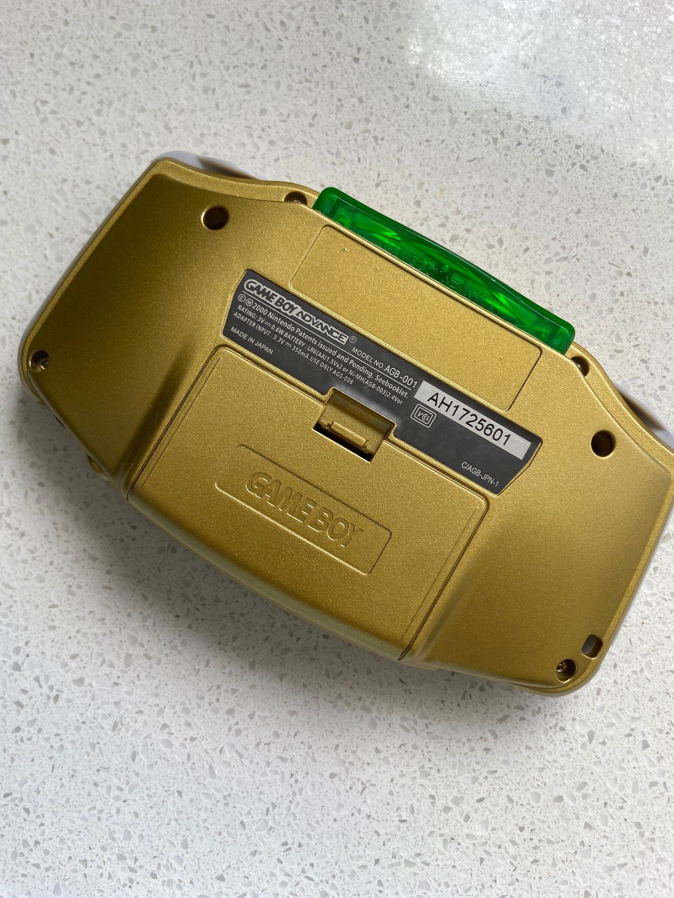 Nintendo Gameboy Advance Game Boy Backlit Modified IPS V5 Led Lcd Pokémon Gold