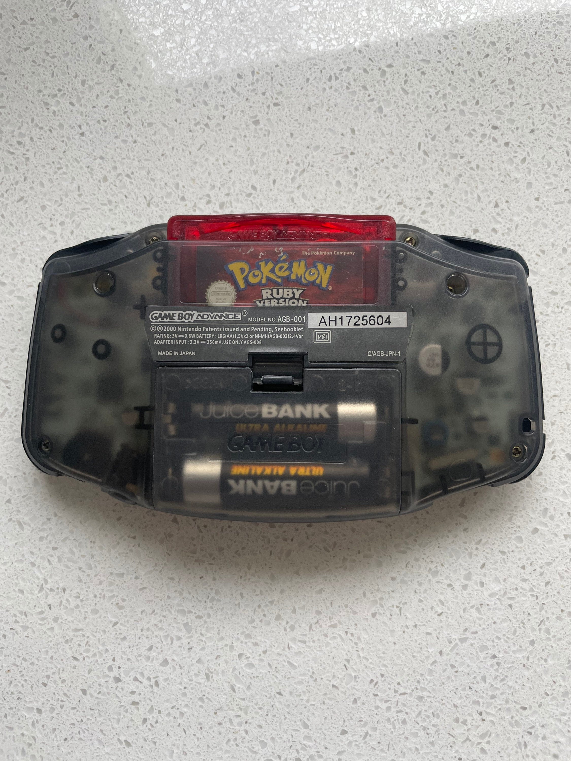 Nintendo Gameboy Advance Game Boy Backlit Modified IPS Q5 V2 Led Lcd TRIPLE BLACK