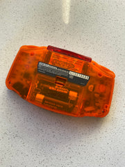 NINTENDO GAME BOY ADVANCE BACKLIT MODIFIED IPS V2 LED LCD CHARMANDER POKÉMON