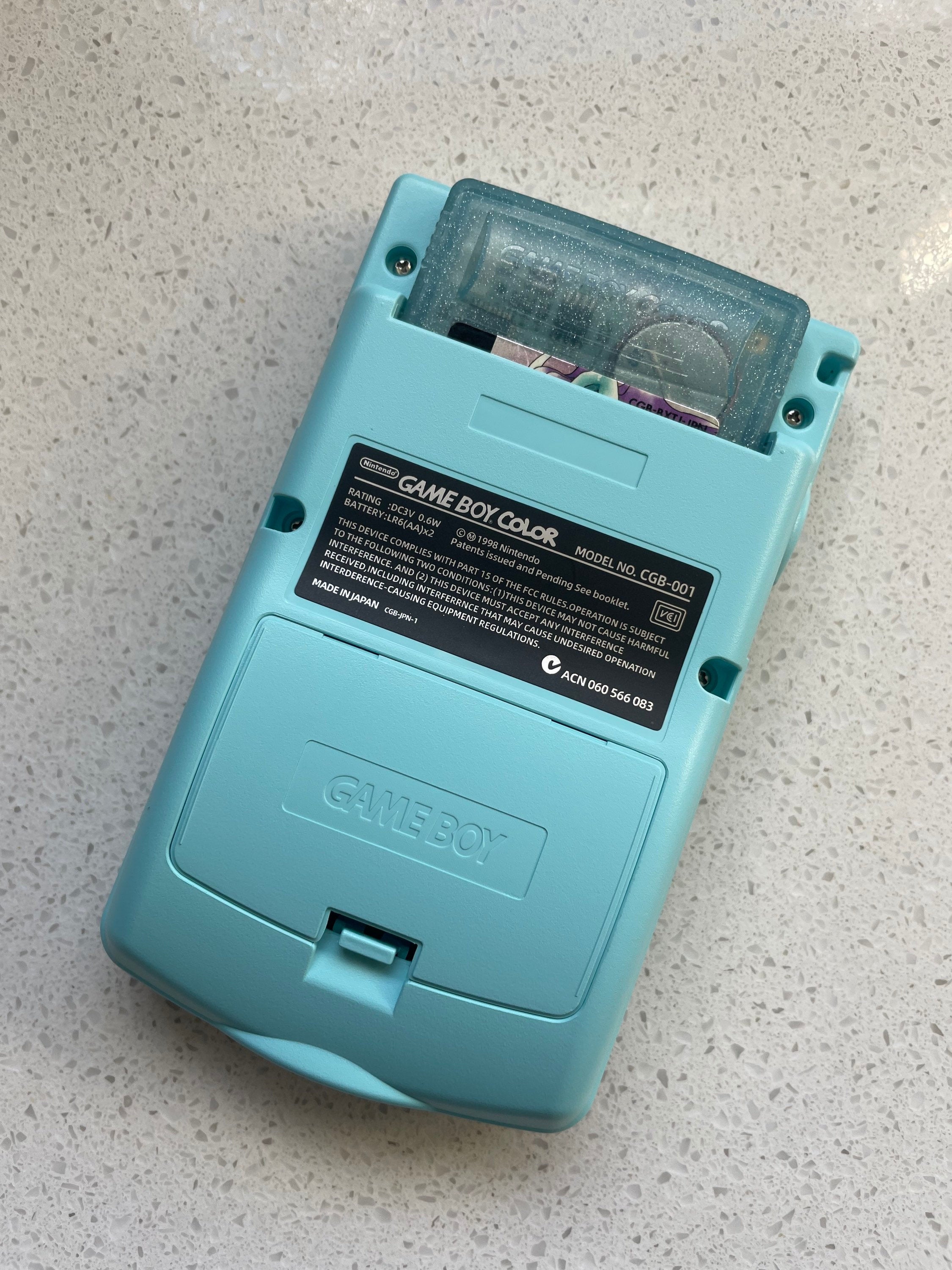 NINTENDO GAME BOY COLOR COLOUR GAME BOY BACKLIT IPS Q5 GBC POKÉMON GYARADOS