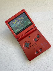 Nintendo Gameboy Advance SP GBA IPS Backlit Lcd Console AGS101 Charizard Pokémon