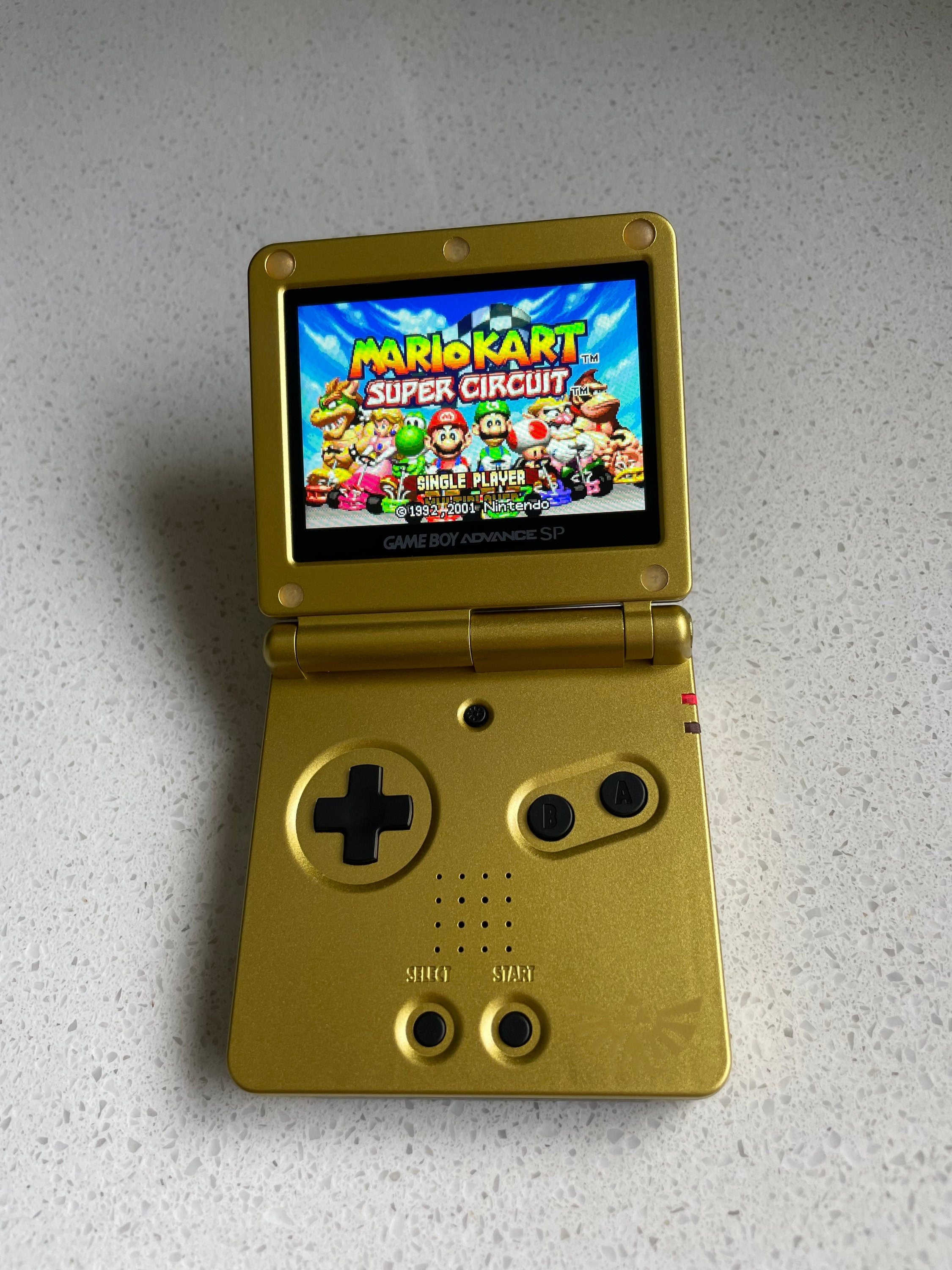 Nintendo Gameboy Advance SP GBA IPS Backlit lcd Console ags 101 Zelda