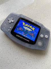 Nintendo Gameboy Advance Game Boy Backlit Modified IPS V2 Led Lcd Glacier Blue