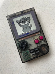 Nintendo Gameboy Pocket Gbp Game Boy Backlit IPS Clear Black DMG STYLE