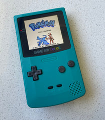 Nintendo Gameboy Color Colour Game Boy BACKLIT IPS Q5 Laminated GBC Teal