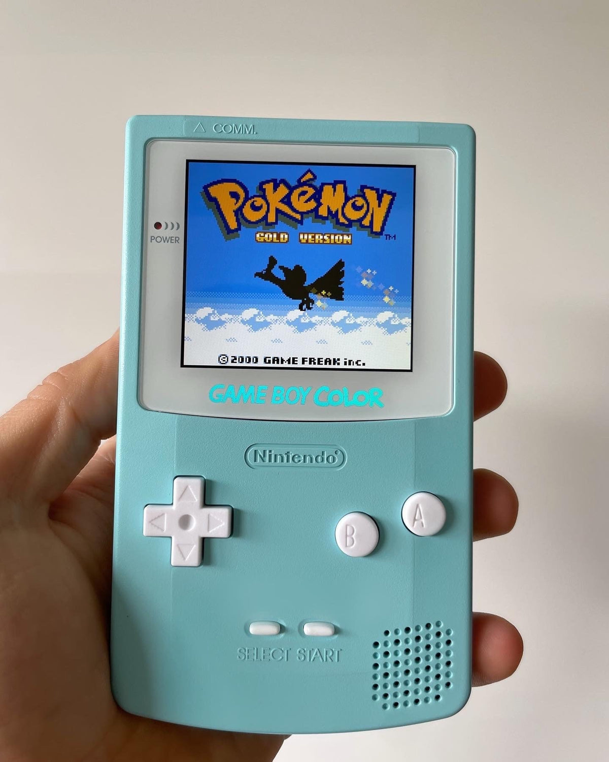 Nintendo Gameboy Color Colour Game Boy Backlit IPS Q5 Laminated GBC MINT