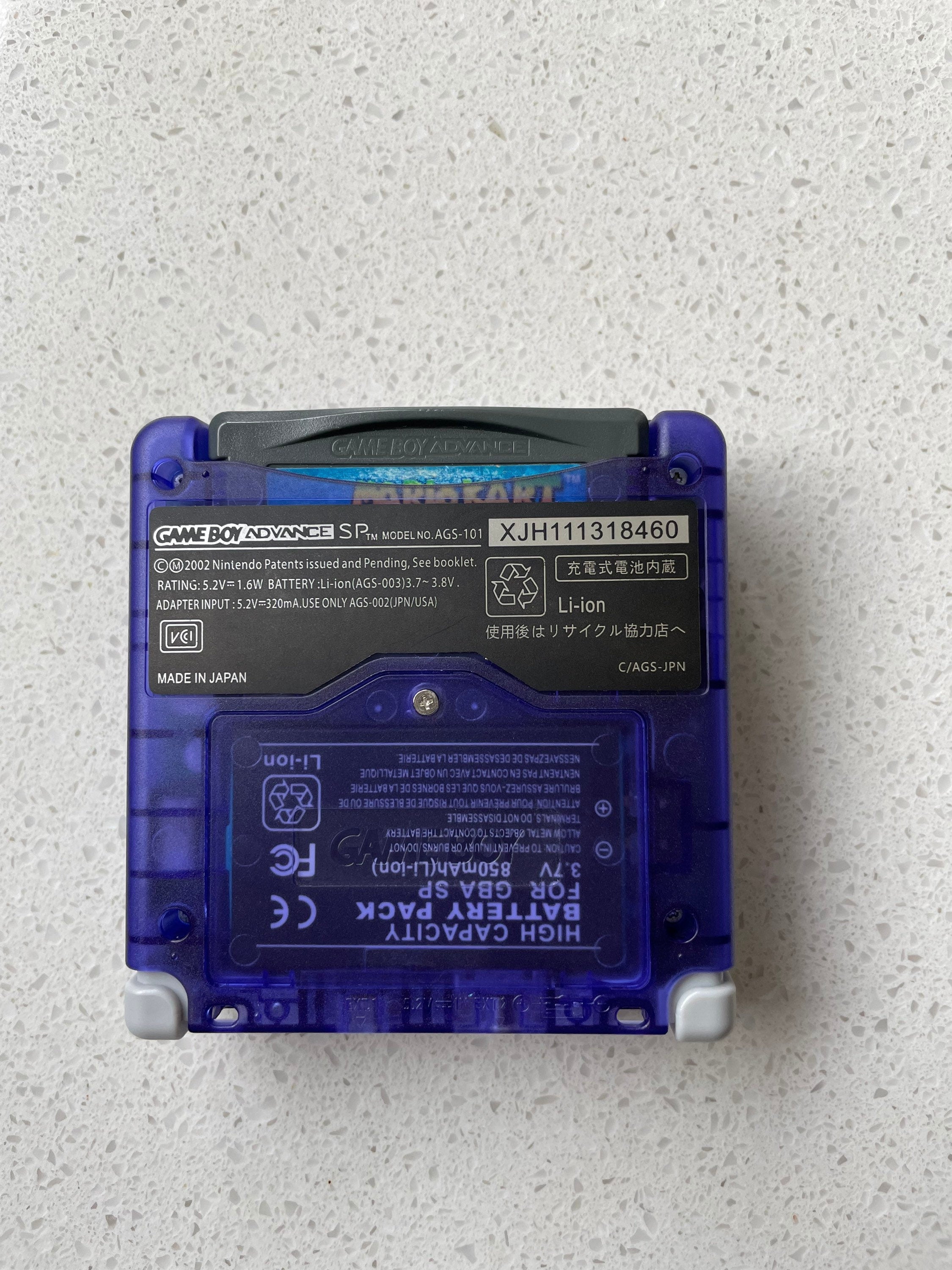 Nintendo Gameboy Advance SP GBA IPS Backlit Lcd Console AGS101 Gamecube