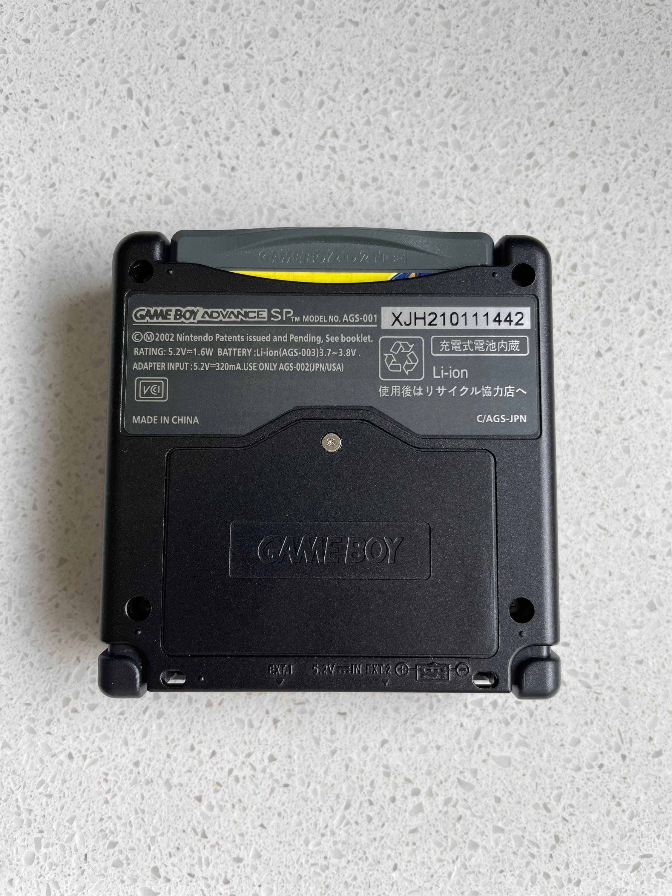 Nintendo Gameboy Advance SP GBA IPS Backlit Lcd Console AGS101 Triple Black