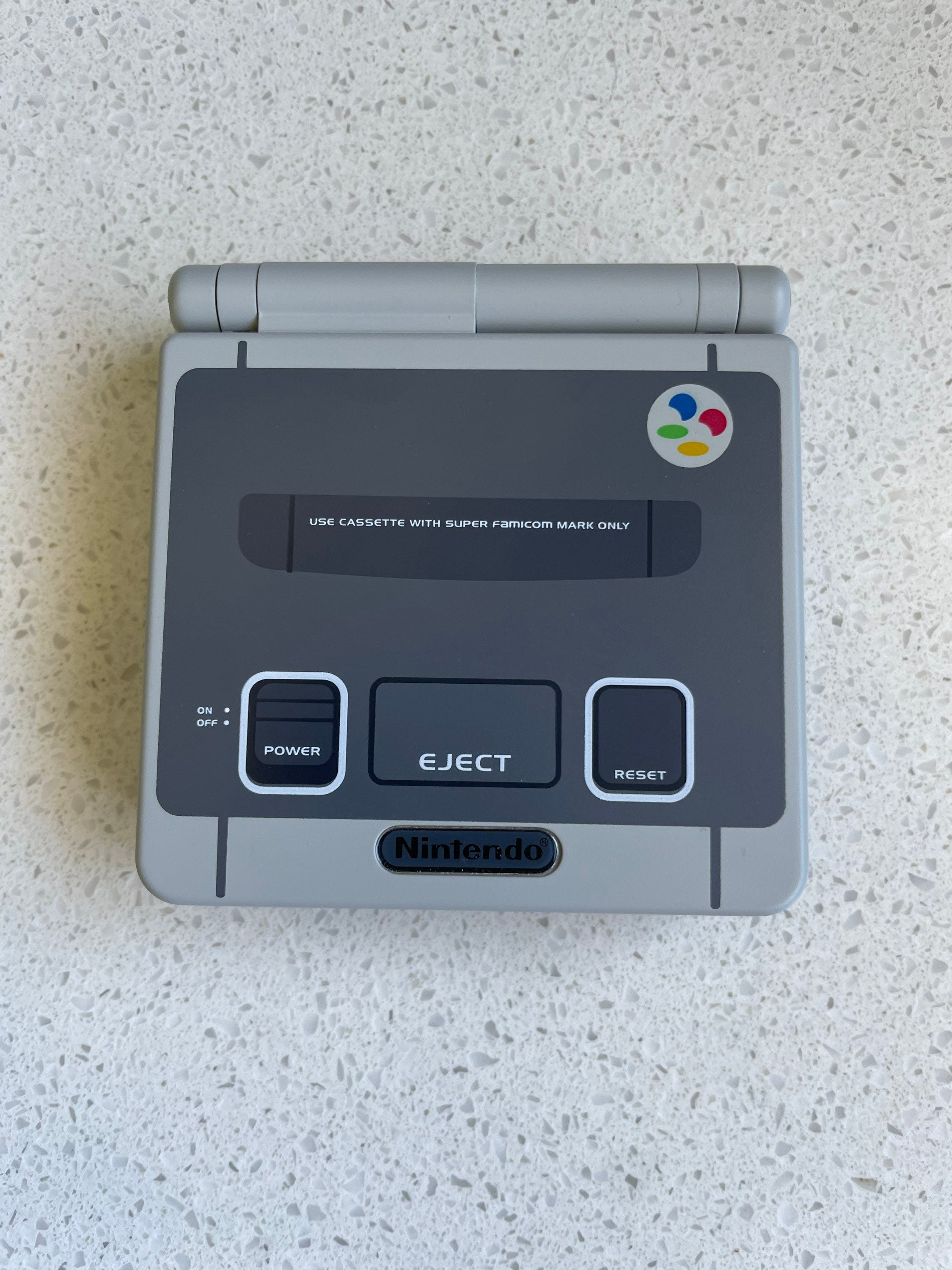 Nintendo Gameboy Advance SP GBA IPS Backlit lcd Console ags 101 Super Famicom