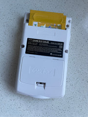 Nintendo Gameboy Color Colour Game Boy Backlit IPS Q5 Laminated GBC Triple White