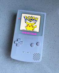 Nintendo Gameboy Color Colour Game Boy Backlit IPS Q5 Laminated GBC Triple White