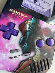 Nintendo Gameboy DMG Game Boy Backlit IPS V2 LCD Play It Loud! Metroid Edition
