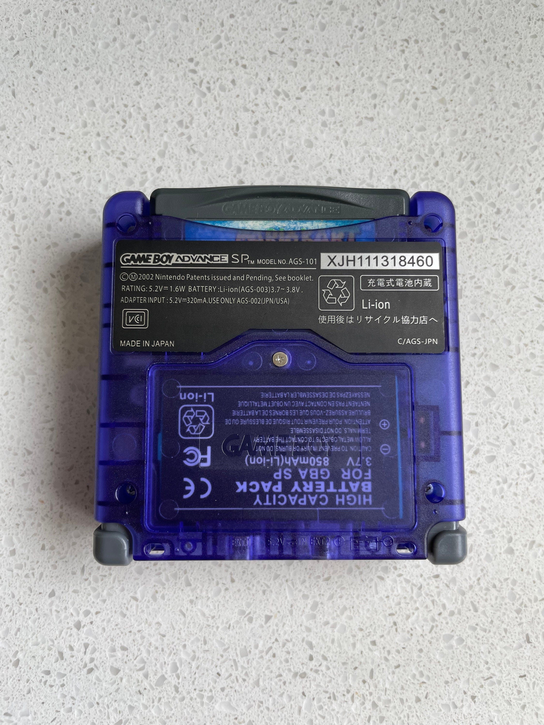 Nintendo Gameboy Advance SP GBA IPS v2 Backlit Lcd Screen Console Ags 101 N64 Style