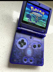 Nintendo Gameboy Advance SP GBA IPS v2 Backlit Lcd Screen Console Ags 101 Clear Purple