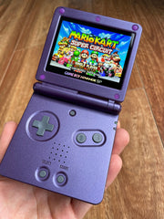 Nintendo Gameboy Advance SP GBA Ips Backlit LCD Screen Console Ags 101 Midnight Purple