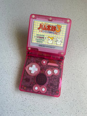 Nintendo Gameboy Advance SP GBA IPS v2 Backlit Lcd Screen Console Ags 101 Clear Pink