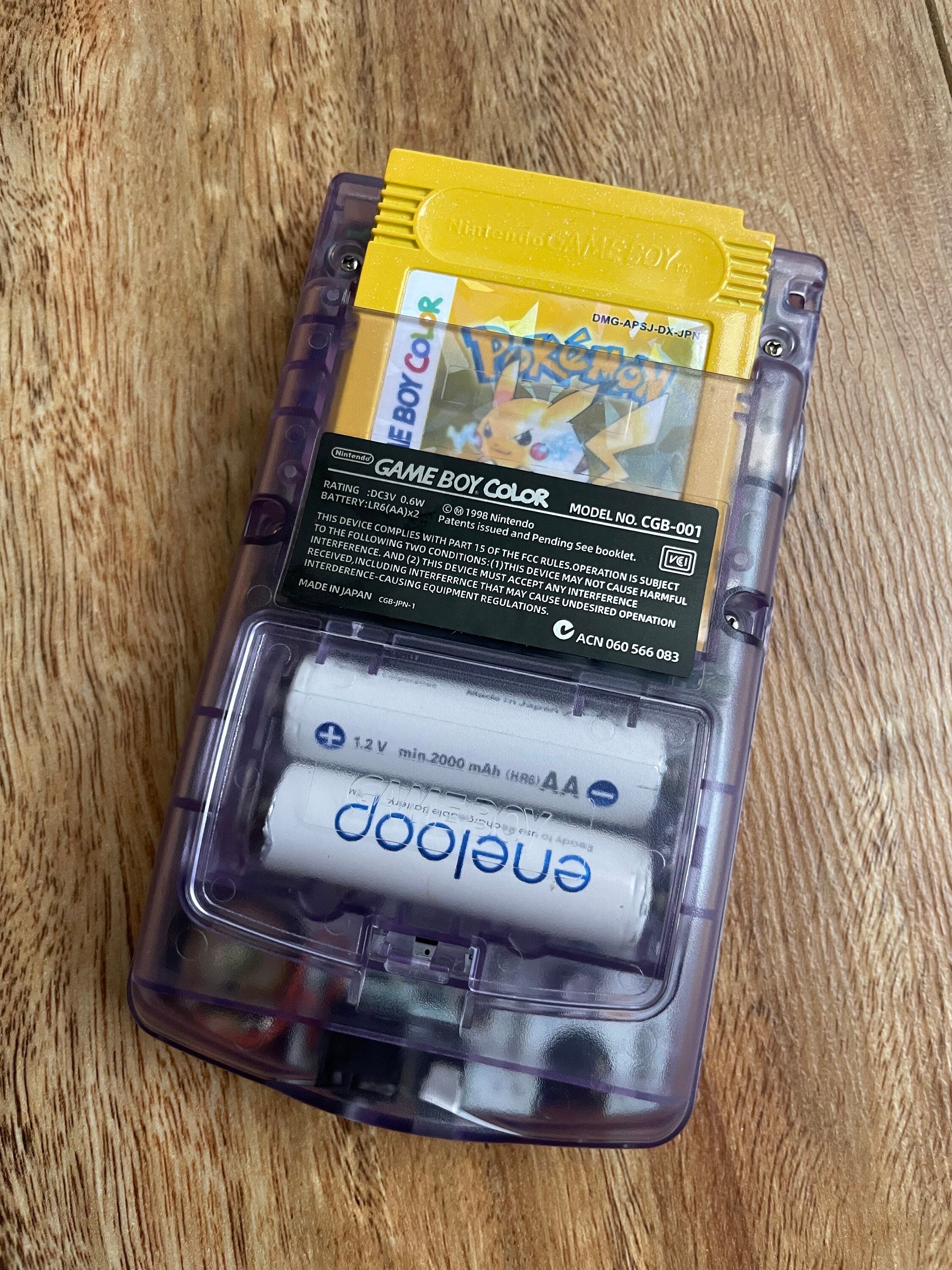 Nintendo Gameboy Color Colour Game Boy Backlit IPS Q5 GBC Pokémon HAUNTER