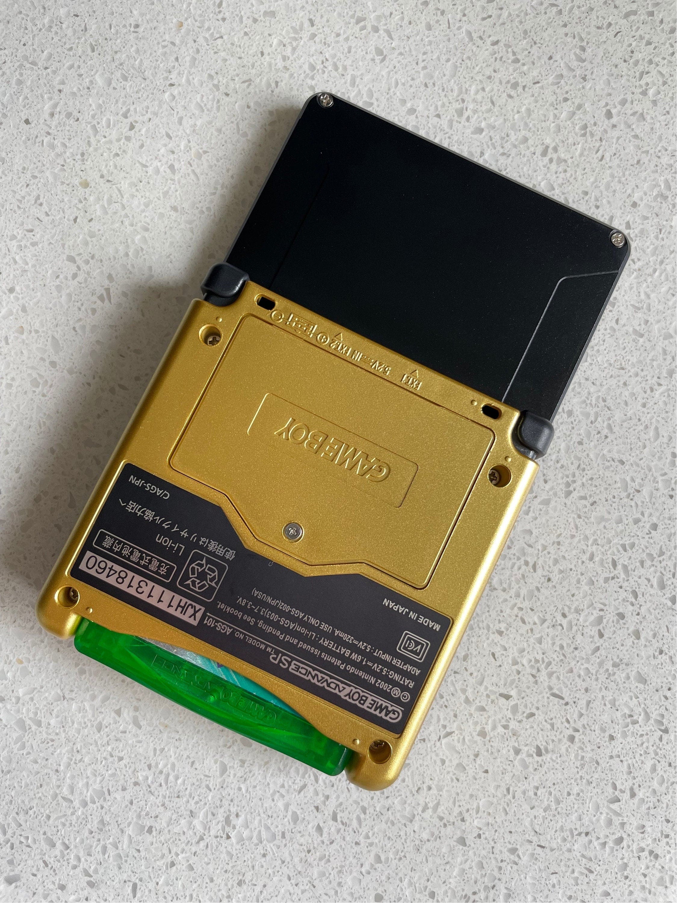 Nintendo Gameboy Advance SP GBA Ips V2 Backlit Lcd Console AGS 101 Boxy Unhinged