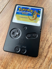 Nintendo Gameboy Advance SP GBA Ips V2 Backlit Lcd Console AGS 101 Boxy Unhinged Panda